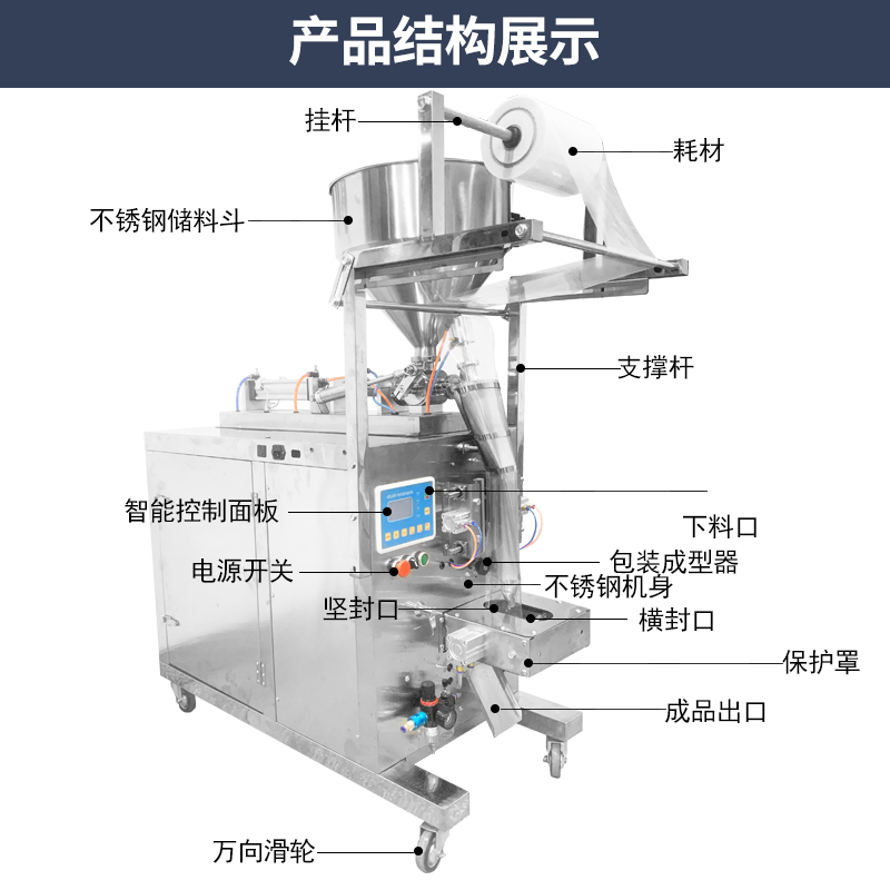 3000ML氣動(dòng)膏體包裝機(jī)